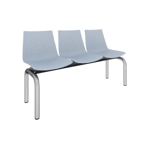 Silla de espera con diseño fresco, moderno y resistente | PM STEELE®