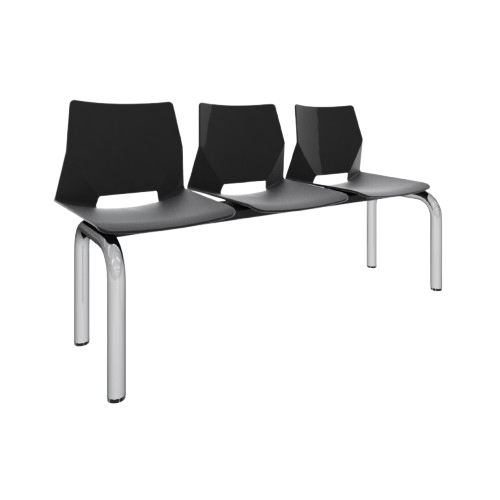 Banca STEELE® Flex Negra