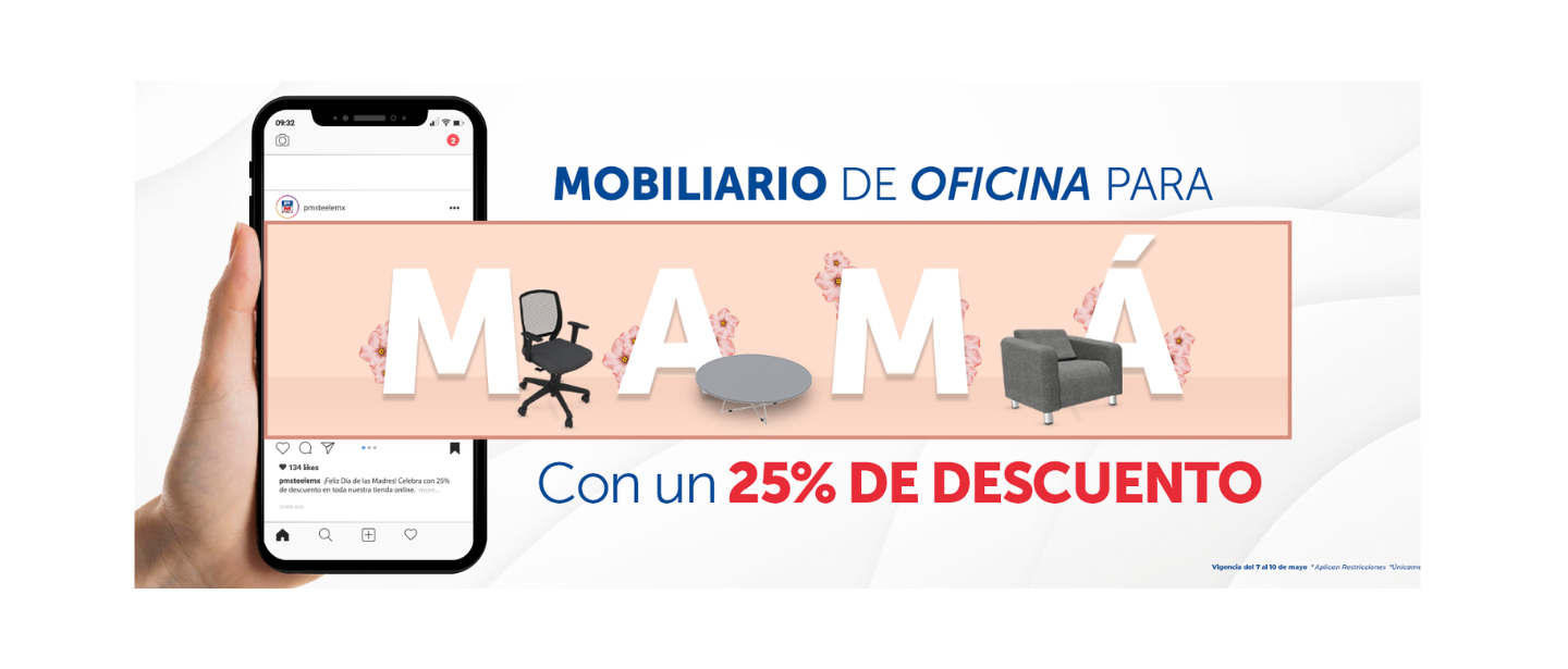 Días de las madres 2025: Mamás multitasking y mobiliario de home office | PM STEELE®