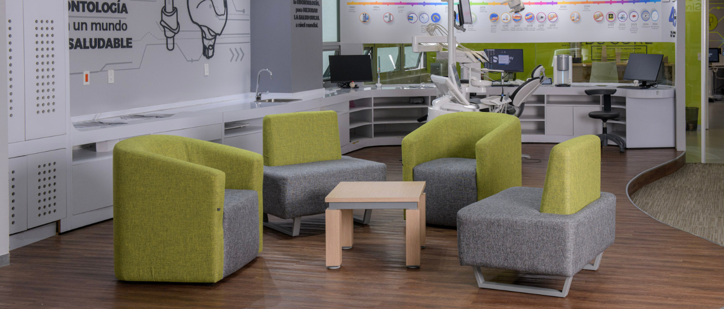 Muebles de color para oficina: la nueva tendencia 2026 | PM STEELE®