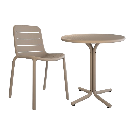 STEELE® Exo mobiliario ideal para exteriores