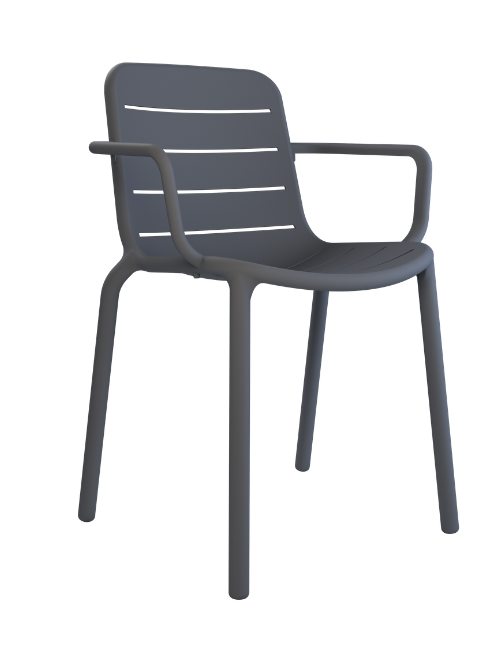 Silla STEELE® Lunara con brazo