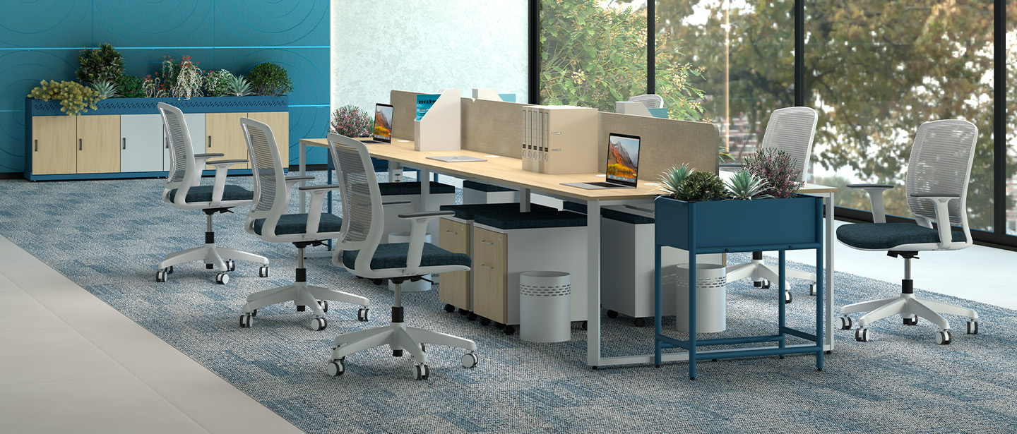 Transforma tu espacio de trabajo en una oficina moderna | PM STEELE®