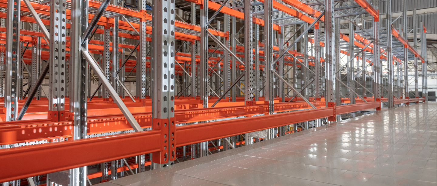 Estanterías de varios niveles | Pasillos elevados | PM STEELE®